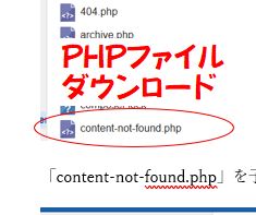 XserverからPHPファイルをダウンロードする